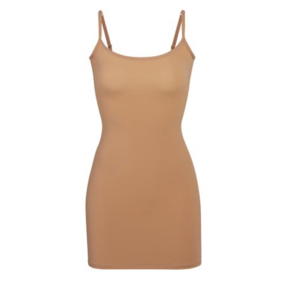 NEW SKIMS Fits Everyone Slip Dress Tan Brown Size 4X NWT